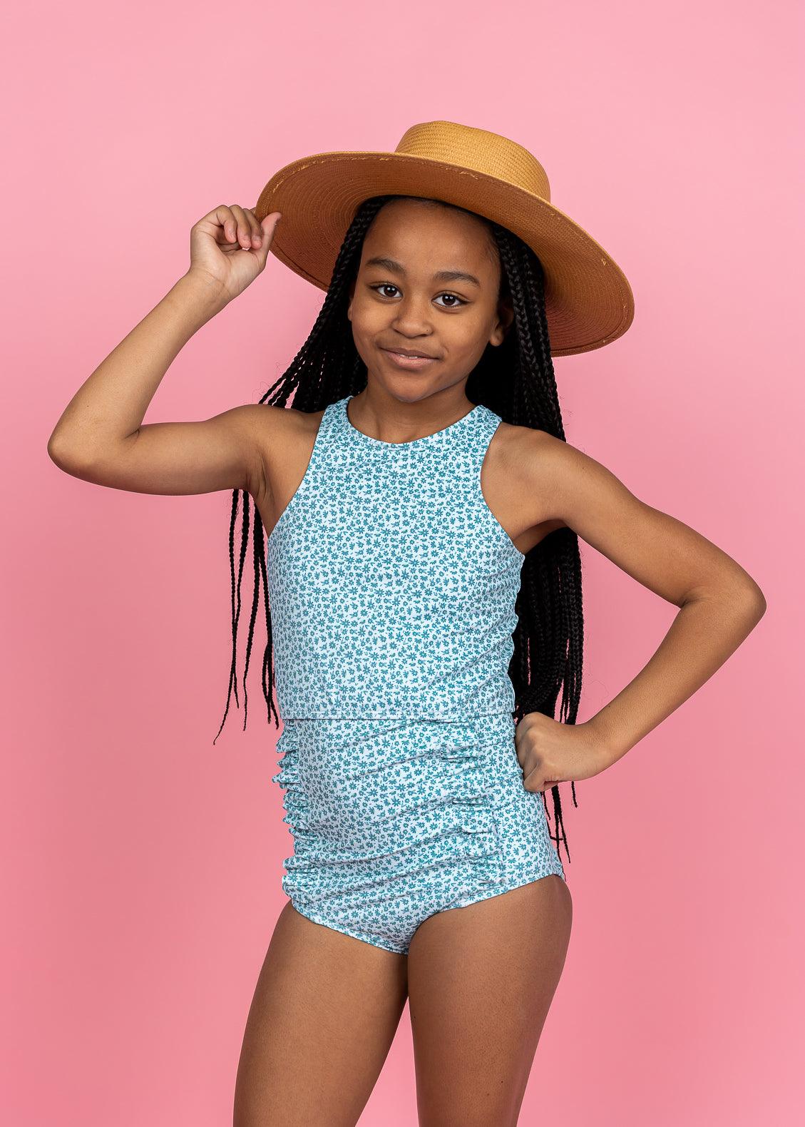 ZMHEGW Cute Swimsuits For Teens Holiday Cute Tie Dye Print Bikini