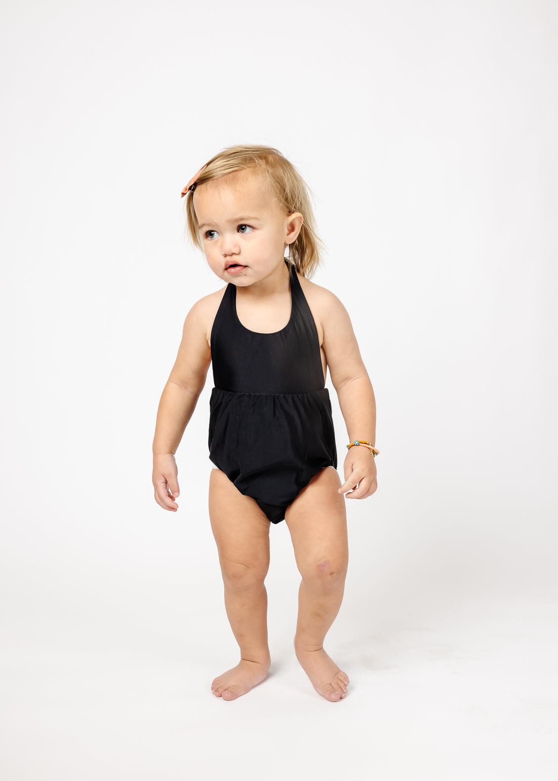 Kortni Jeane Swimwear V-Neck Top Black – Modern Natural Baby
