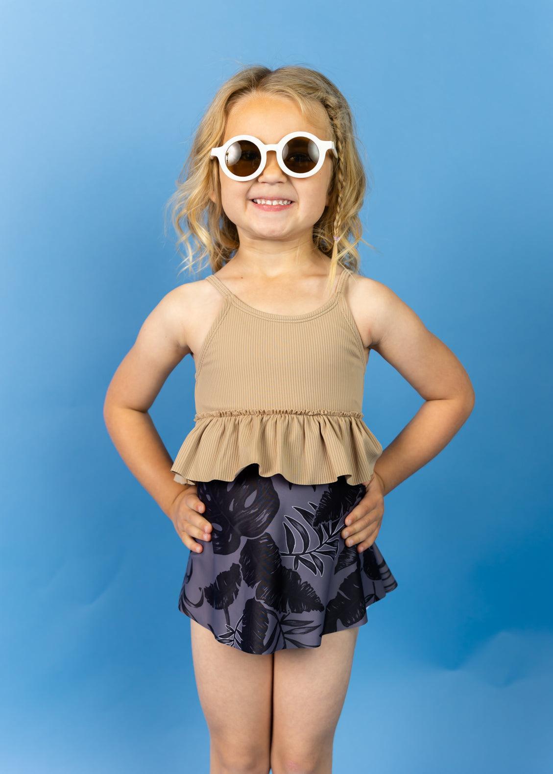 Mini ruffle swim skirt best sale