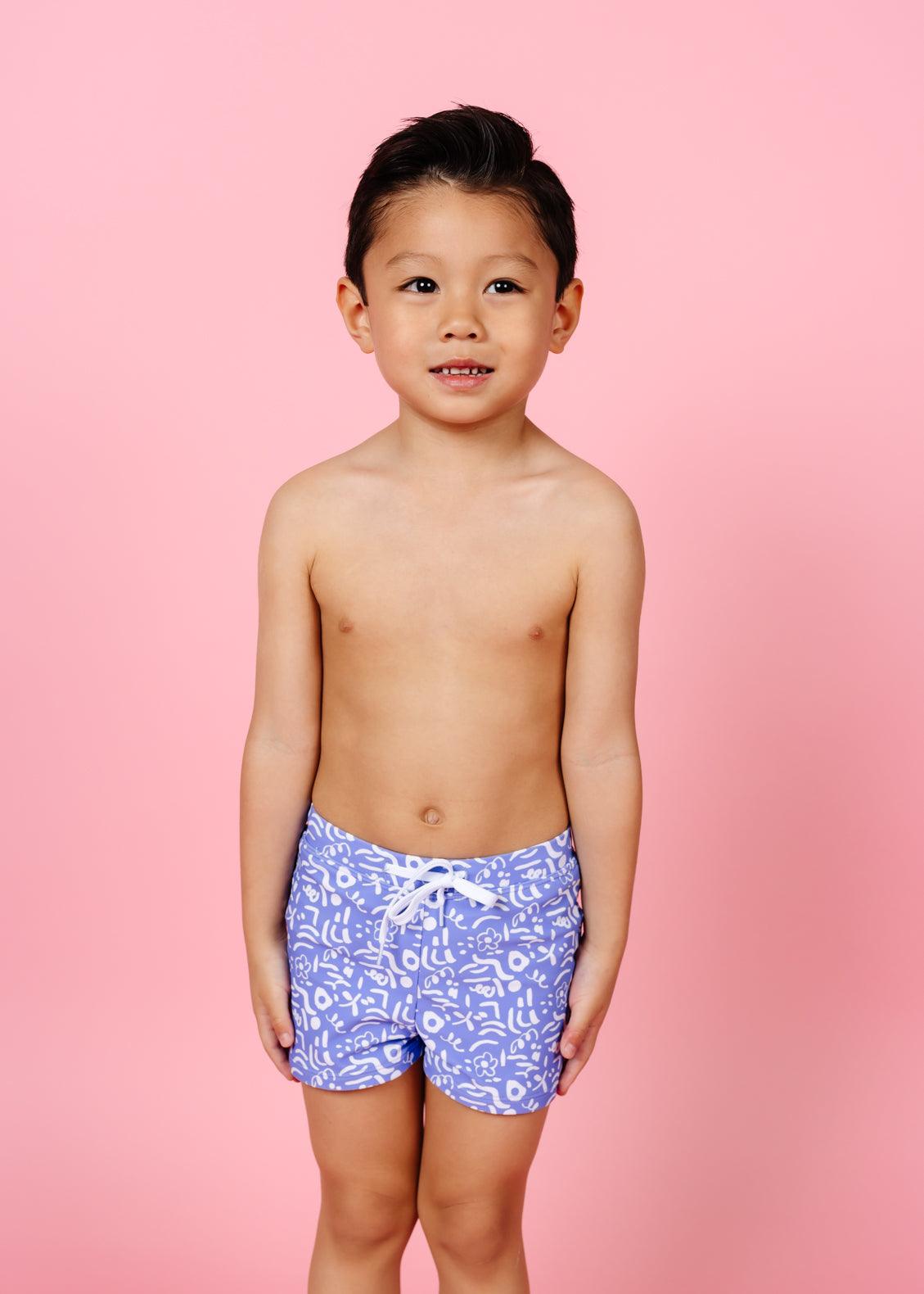 Boys Euro Swim Shorts | Kortni Jeane 🦄 | Mix n’ Match Swimsuits