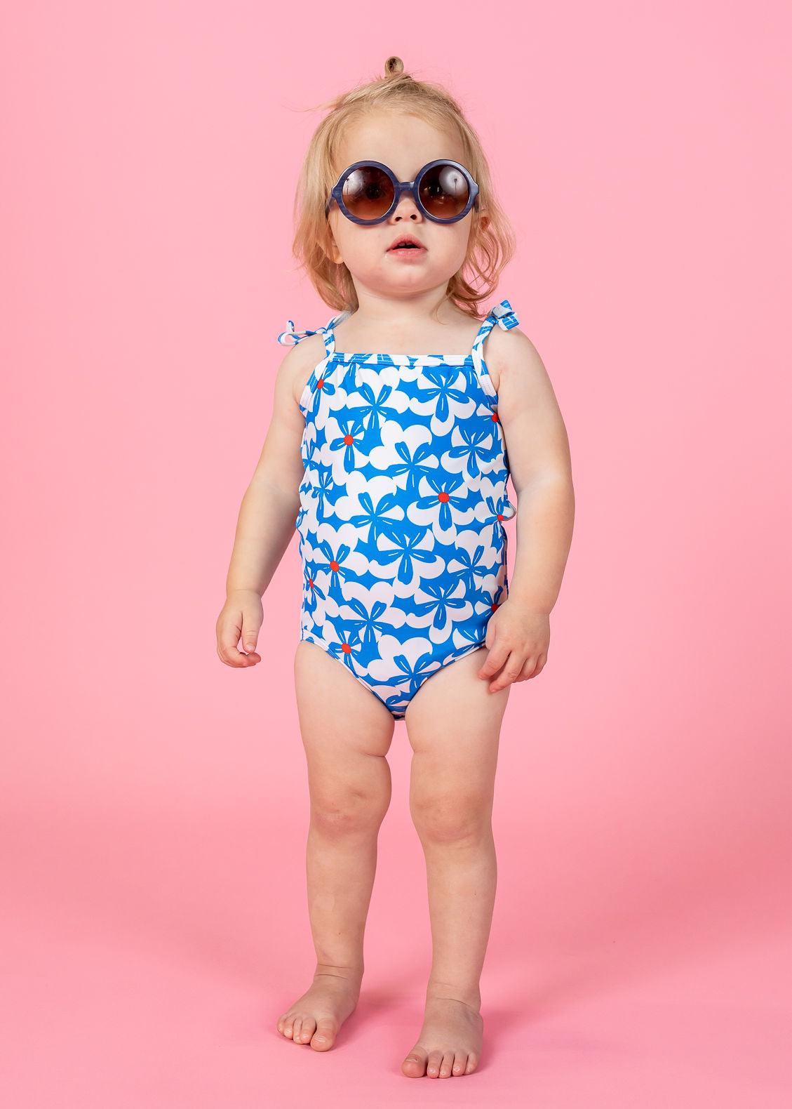 Baby Girl One-Piece Swimsuit - Flowerworks