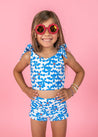 Girls Crop Top Swimsuit - Flowerworks