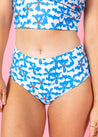 High-Waisted Swimsuit Bottom - Flowerworks