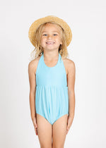 Mini Romper One-Piece | Arctic Blue - Kortni Jeane