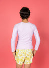 Youth Rashguard Top (Unisex) | Bright Lilac - Kortni Jeane