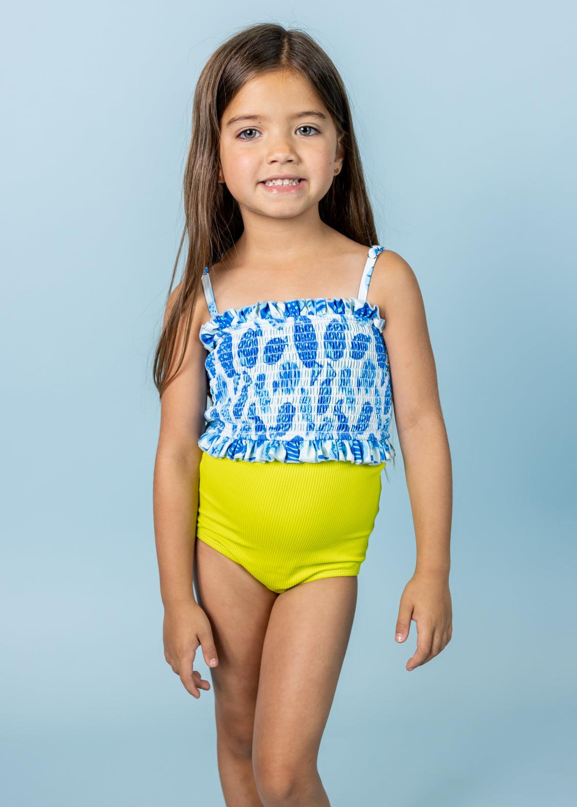 Yellow and Blue are Available Matching Swimsuits